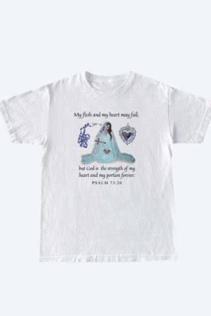 Bible Psalm 73:26 Tee