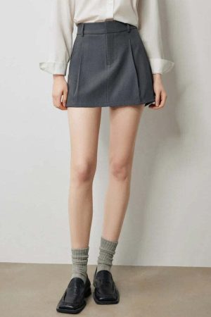 Black Mini Skort