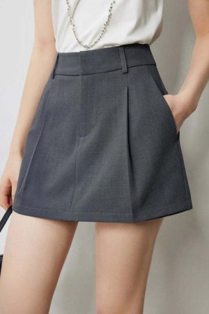 Black Mini Skort