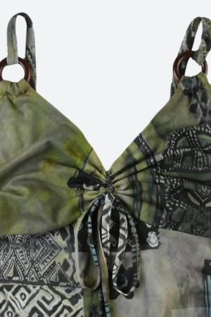 Bohemian Tie-Up Top