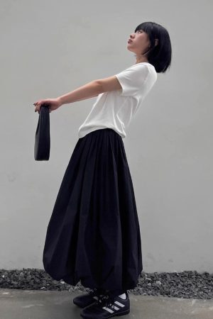 Bubble Midi Skirt
