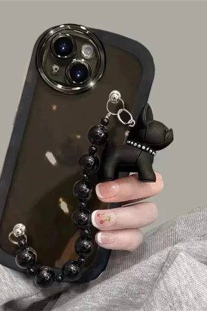 Bulldog Clear Phone Case