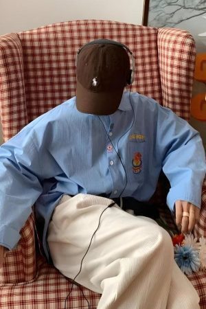 Cake Bear Embroidered Shirt