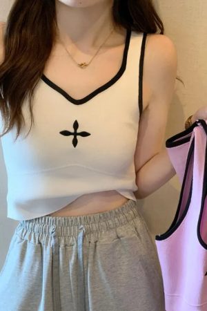 Casual Knitted Crop Top