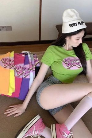 Cherry Baby Crop Top