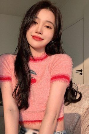 Cherry Crop Sweater