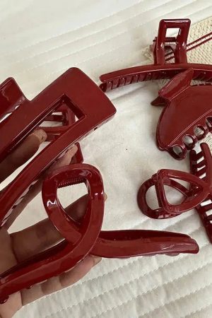 Cherry Hair Claws