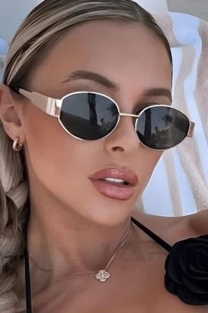 Classic Oval Sunglasses