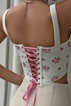 Coquette Baby Angel Corset Top