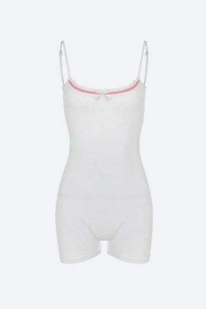 Coquette Bow Backless Bodysuit