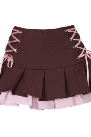 Coquette Mini Skirt With Top Two Piece Set
