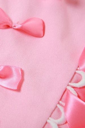 Coquette Ribbon Bow Tube Top