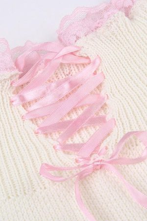 Coquette Ribbons Mini Skirt