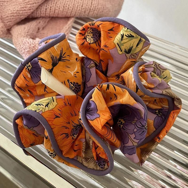 Cottagecore Floral Scrunchies