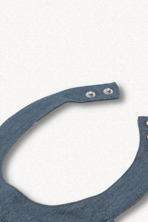 Cowgirl Denim Halter Corset Top