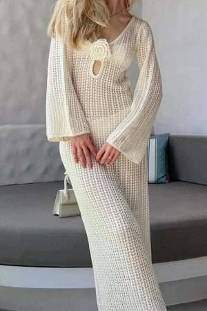 Crochet Maxi Dress