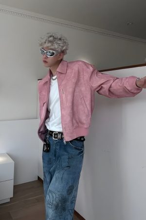 Cyberpunk Faux Leather Jacket