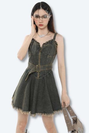 Denim Mini Dress