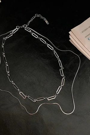 Double Chain Necklace