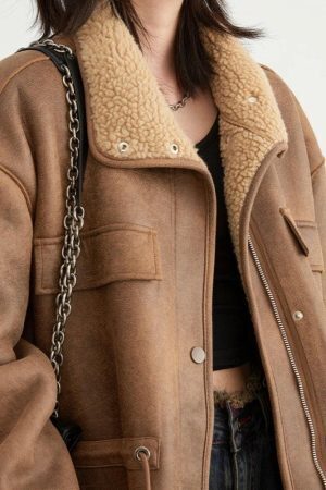 Double Faced Faux Leather Jacket
