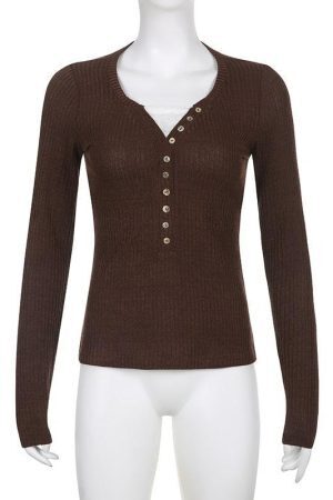 Fairy Grunge Button Front Top