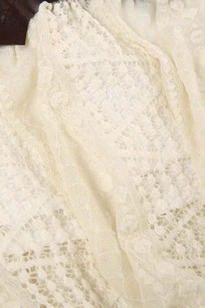 Fairy Grunge Patchwork Lace Mini Skirt