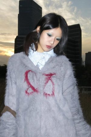 Faux Fur Cardigan