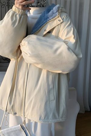 Faux Fur Lined Hooded Jacket