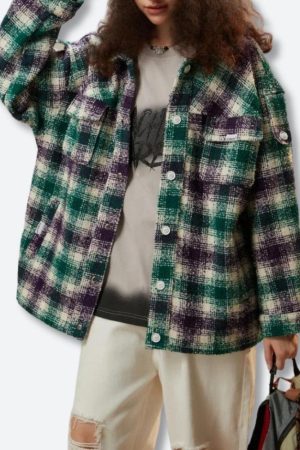 Flannel Shirt Jacket