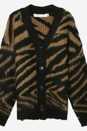 Fuzzy Cardigan