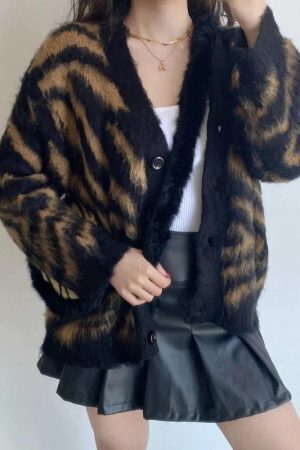 Fuzzy Cardigan