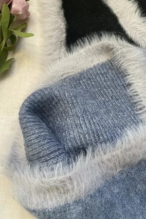 Fuzzy Sweater Vest