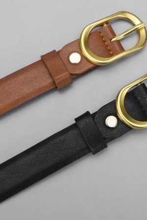 Golden Buckle Belt