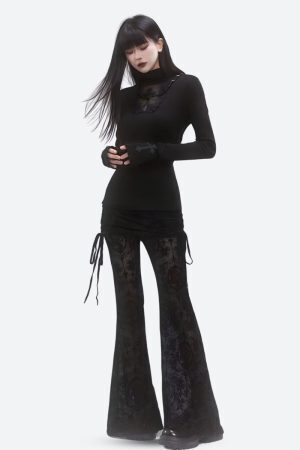 Goth Cross Top