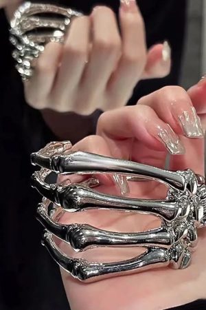 Goth Skeleton Hand Accessory