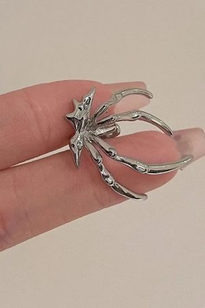 Goth Spider Earcuff