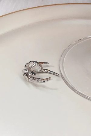Goth Spider Earcuff
