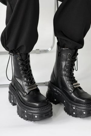 Grunge Ankle Boots
