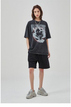 Grunge Fly Together Tee