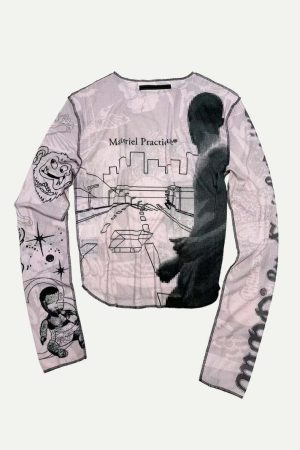 Grunge Harajuku Top