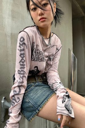 Grunge Harajuku Top