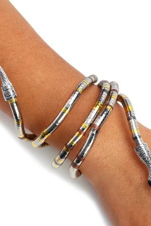 Grunge Snake Necklace & Bracelet