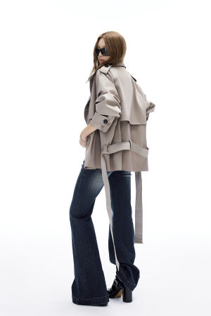 IAMXIAA Flared Low Rise Denim Jeans