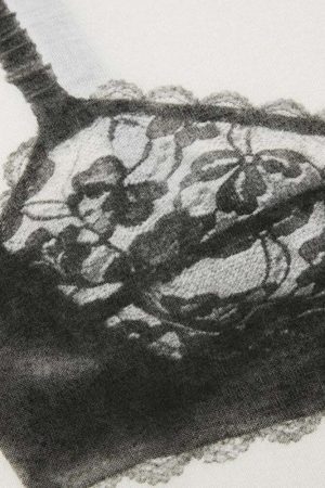 Lace Bra Tee