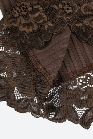 Lace Trim Cami Top