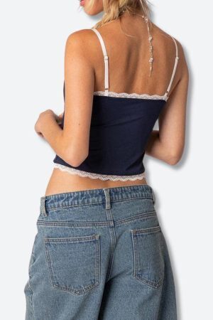 Lace Trim Top