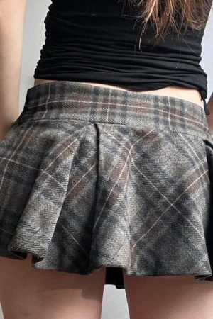 Low Rise Mini Skirt