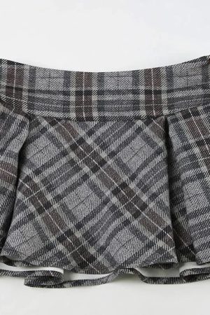 Low Rise Mini Skirt