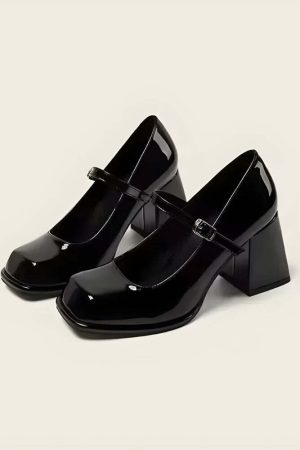 Mary Jane High Heels
