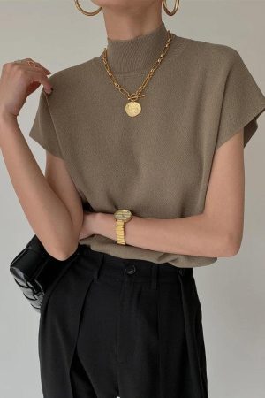 Mock Neck Sweater